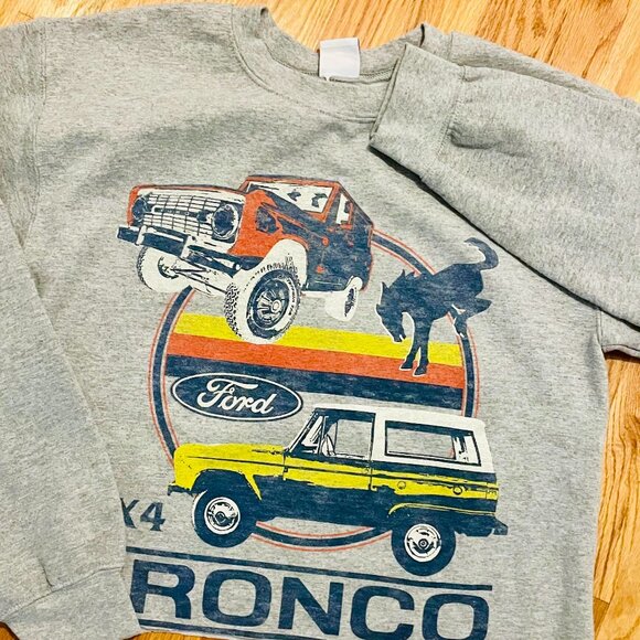Vintage Bronco Cropped Crewneck sweatshirt - Picture 2 of 3